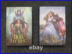 Bookish Box Married to Magic Set Elise Kova A Deal With the Elf King STENCILED