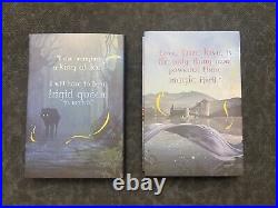 Bookish Box Married to Magic Set Elise Kova A Deal With the Elf King STENCILED