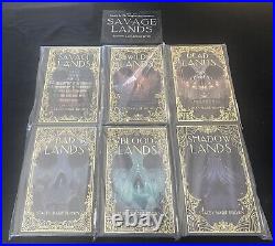 Bookish Box Savage Lands SEALED Set NEW SIGNED STENCILED Stacy Marie Brown