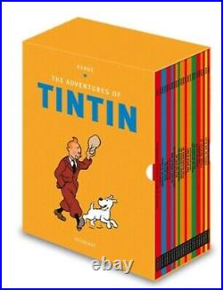 Brand New Box Set The Adventures of Tintin Boxset 23 Books by Herge