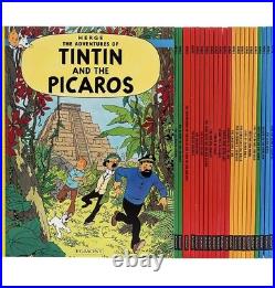 Brand New Box Set The Adventures of Tintin Boxset 23 Books by Herge