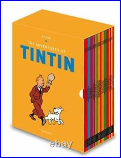 Brand New Box Set The Adventures of Tintin Boxset 23 Books set by Herge