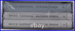 Bruce Davidson Outside Inside(2009, Hardcover, 3 Volumes, Box Set, Brand New)