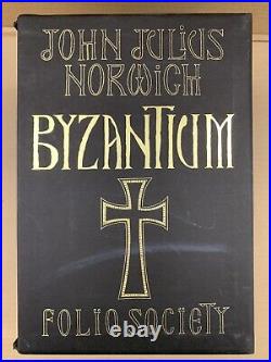 Byzantium (3 Vol Box Set) -John Norwich FOLIO SOCIETY 2003 With Slip Case