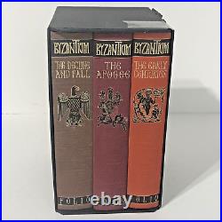 Byzantium John Julius Norwich Folio Society 3 Vol Hardback Book Boxset