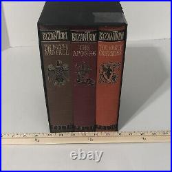 Byzantium John Julius Norwich Folio Society 3 Vol Hardback Book Boxset