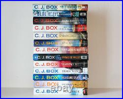 CJ C. J. Box Lot of 13 Set HARDCOVER Books JOE PICKETT Cassie Dewell Series