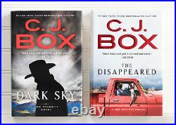 CJ C. J. Box Lot of 13 Set HARDCOVER Books JOE PICKETT Cassie Dewell Series