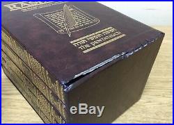 COMPLETE 5 VOLUME BOX SET Rashi Torah Sapirstein Edition ArtScroll Pentateuch