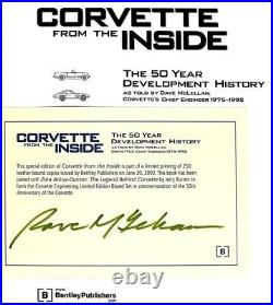CORVETTE ENGINEERING LIMITED EDITION BOXED SET 2002, AUTOGRAPHED fine condition