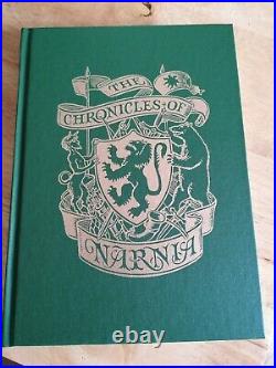 C. S. Lewis The Folio Society The Chronicles Of Narnia Boxed Set