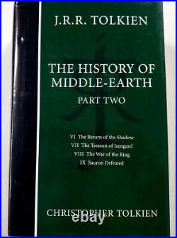 Christopher Tolkien The Complete History of Middle-Earth Boxed Set Damaged Box