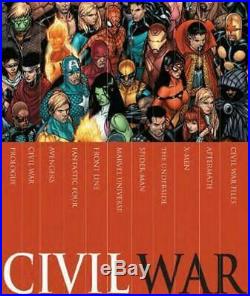 Civil War Box Set by Mark Millar (English) Hardcover Book Free Shipping
