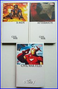 Civil War Set No Box Hardcover Marvel Graphic Novel Comic Book Lot of 11