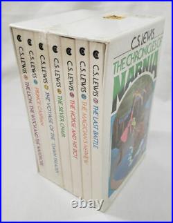 Complete Chronicles of Narnia 7-Book Set NEW Case SEALED 1970 CS Lewis chronicle