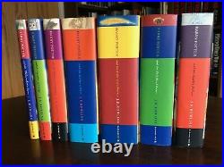 Complete Harry Potter Box Set, Bloomsbury Hardback First Editions, Fine