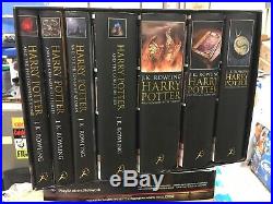 Complete Harry Potter Collection Books 1-7 Hardcover Box Set Import Bloomsbury