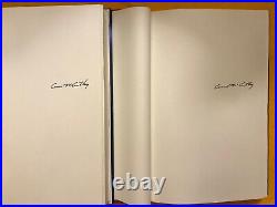 Cormac Mccarthy Signed Autographed Passenger & Stella Maris Hardcover Boxset
