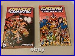 Crises on Infinite Earths COMPLETE BOX SET-ALL HARDCOVERS ONE OF A KIND