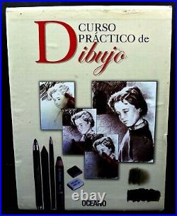 Curso Practico de Dibujo 4 Volume Box Set In Spanish Practical Drawing Course