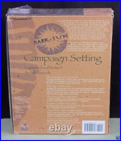 DARK SUN Campaign Setting Expanded Revised (Dungeons Dragons) Box Set TSR 2438