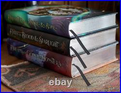 DAUGHTER OF SMOKE AND BONE Special Edition Set LitJoy SIGNED EDGES Laini Taylor