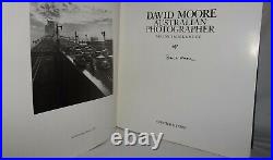 DAVID MOORE AUSTRALIAN PHOTOGRAPHER, 2 VOLS. (1988, SIGNED, Boxed set, Ltd. Ed)