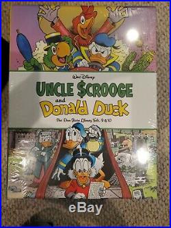 DON ROSA Library UNCLE SCROOGE Vol 1 2 3 4 5 6 7 8 9 10 Hardcover SEALED Box Set