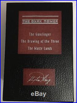 Dark Tower 1-3- Gunslinger 1984 2nd Edition Stephen King Grant Box Set