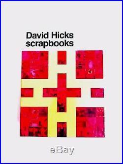 David Hicks Scrapbooks 1950-1998 Box Set Original 2016 Limited Edition of 250