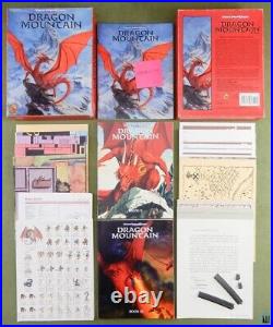 Dragon Mountain PLAY SET (Advanced Dungeons & Dragons, 2nd Edition) Box TSR
