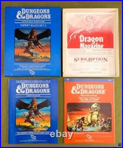 Dungeons and Dragons Expert Rules, Set Two (Revised BECMI edition) Box TSR 1012
