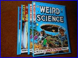 EC Comics Weird Science Russ Cochran box set, vol. 1-4, black and white