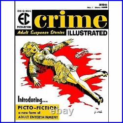 EC Picto Fiction Library Complete Box Set Titles Terror, Crime, Confessions