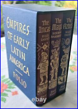 Empires Of Early Latin America Folio Society 3 Books Boxed Set