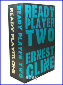 Ernest Cline READY PLAYER ONE, TWO Signed First Edition Boxed Set COA Slipcased