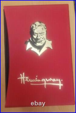 Ernest Hemingway Folio Society Box Set Old Man and The Sea, Sun Also Rises