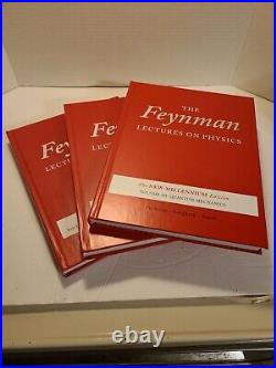 FEYNMAN LECTURES PHYSICS BOXED SET The NEW MILLENNIUM EDITION BY SANDS 3 VOL