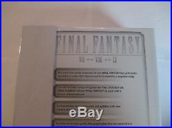 Final Fantasy Strategy Guide Collection Box Set 1 (VII VIII IX) NEW SEALED