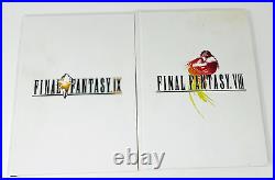Final Fantasy VII, VIII, IX Collectors Edition Strategy Guide Boxset With Box