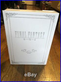 Final Fantasy VII, VIII, IX Hardcover Strategy Guide Box Set