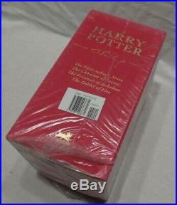 First Editions Harry Potter Signature Deluxe Box Set of 4 SEALED RARE