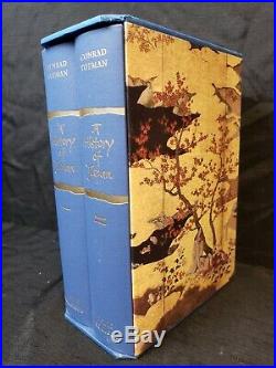 Folio Society A HISTORY OF JAPAN Conrad Totman 2 Volume Boxed Set Slipcase