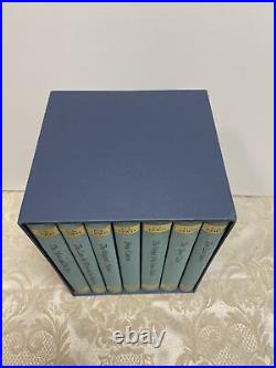 Folio Society C. S. Lewis The Chronicles of Narnia 7 Volume Box Set 2012 9th