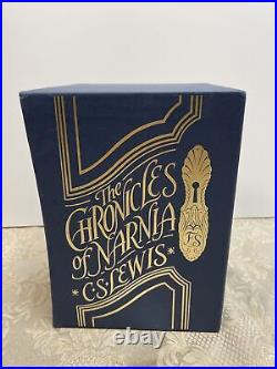 Folio Society C. S. Lewis The Chronicles of Narnia 7 Volume Box Set 2012 9th