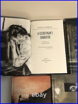 Folio Society George Orwell Complete Novels 5 Volume Box Set Book Beautiful Gift