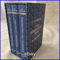 Folio Society Hornblower Saga Set 2 by C S Forester 3 vol boxed set NEAR MINT WA