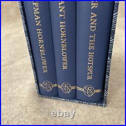 Folio Society Hornblower Saga Set 2 by C S Forester 3 vol boxed set NEAR MINT WA