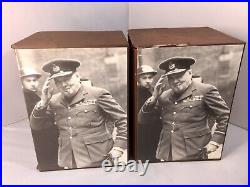 Folio Society Winston Churchill The Second World War 6 Volume Box Set Slipcover