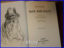 Folio Society x 4 Great Russian Novel BOX SET zhivago war peace crime punishment